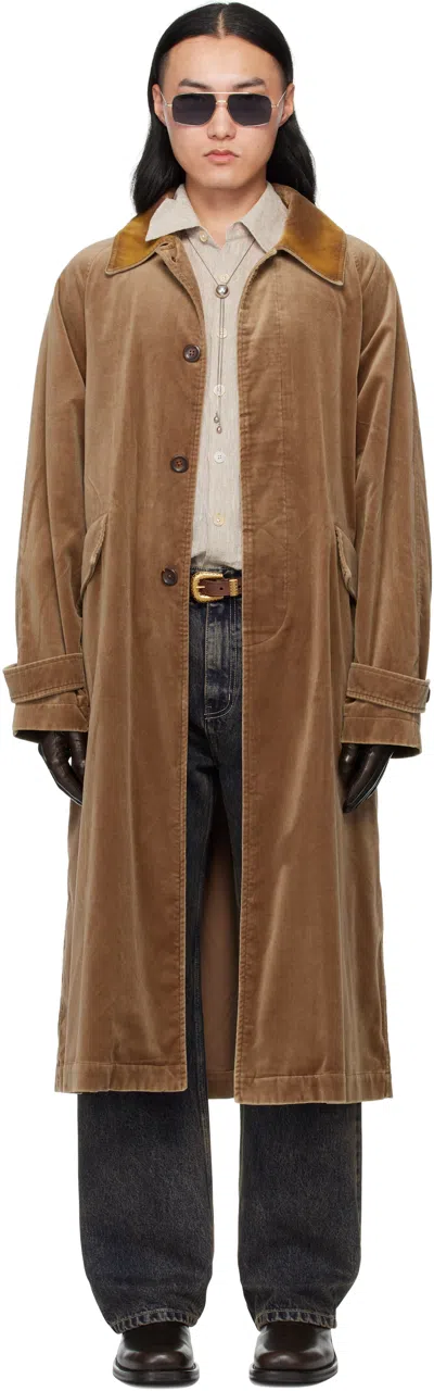 Mmic Brown Marcel Coat In Brown