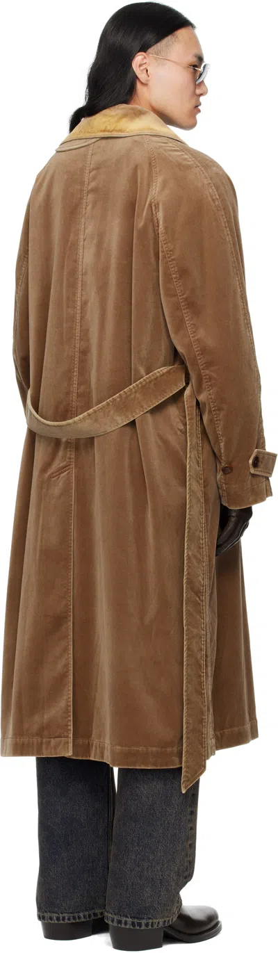 Mmic Brown Marcel Coat In Brown