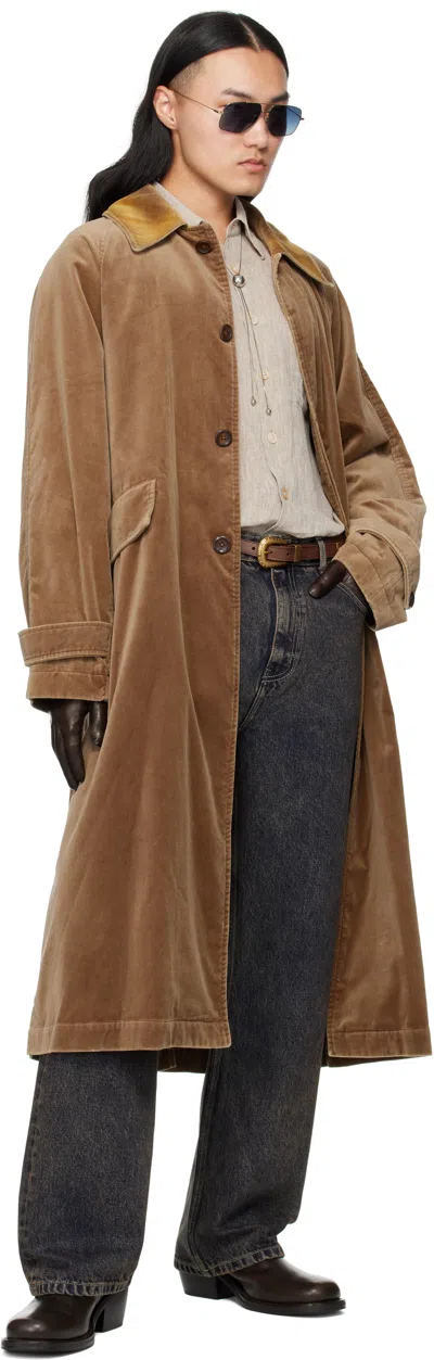 Mmic Brown Marcel Coat In Brown