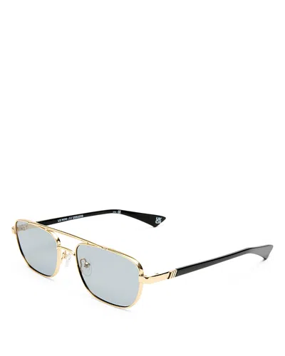 Le Specs Le Mimi 57mm Aviator Sunglasses In Gold