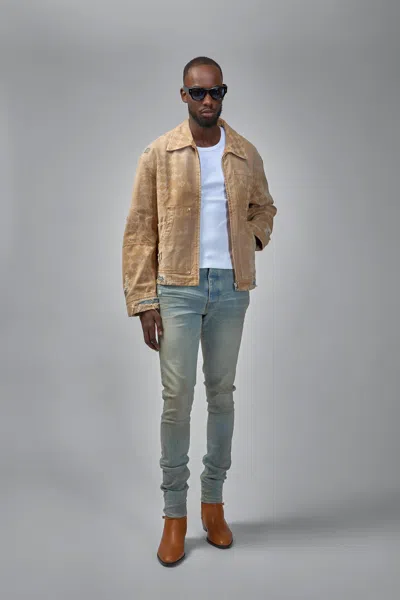 Amiri Stack Jean In Blue