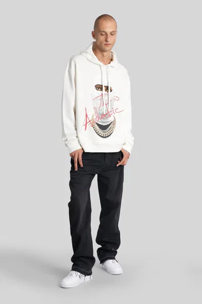 Ih Nom Uh Nit Graphic-print Hoodie In White