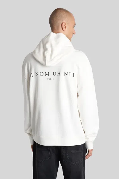 Ih Nom Uh Nit Graphic-print Hoodie In White