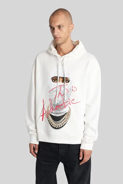 Ih Nom Uh Nit Graphic-print Hoodie In White