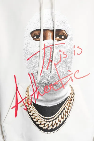 Ih Nom Uh Nit Graphic-print Hoodie In White