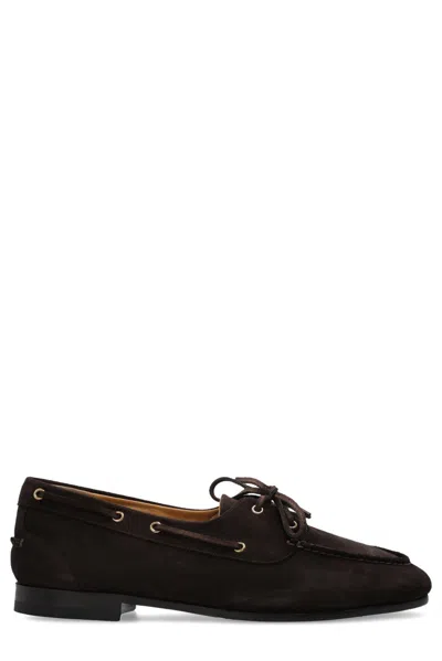 Bally Pathy Lace-up Loafers In Black