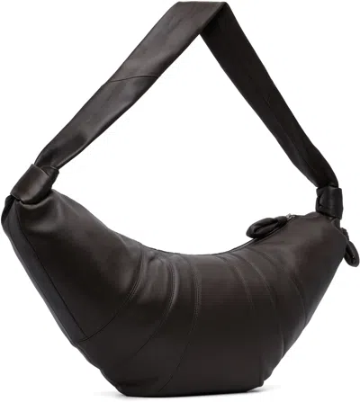 Lemaire Brown Large Croissant Bag