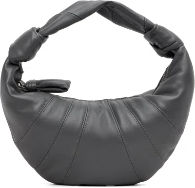 Lemaire Gray Mini Fortune Croissant Bag
