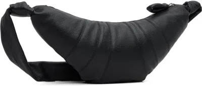 Lemaire Black Medium Croissant Bag In Black