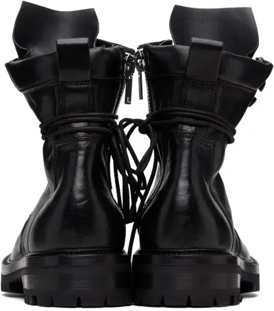 Rick Owens Round-toed Ankle Boots In Animal Print