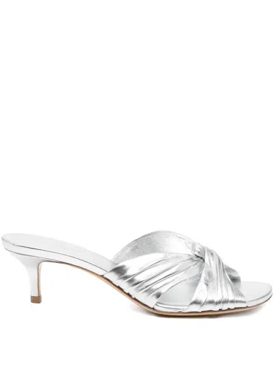 Le Monde Beryl 40mm Antonia Sandals In Silver