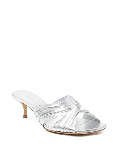Le Monde Beryl 40mm Antonia Sandals In Silver