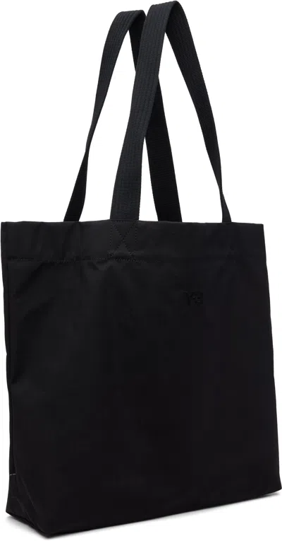 Yohji Yamamoto Black Y-3 Kuro Canvas Tote In Black