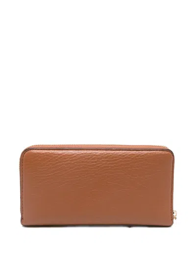 Liu •jo Zip-around Wallet In Brown