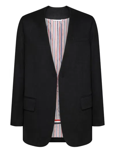 Thom Browne Narrow Jacket In Black