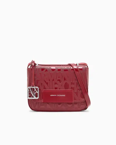 Armani Exchange Crossbody Bags In Red