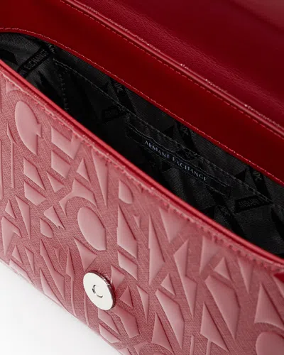 Armani Exchange Crossbody Bags In Red