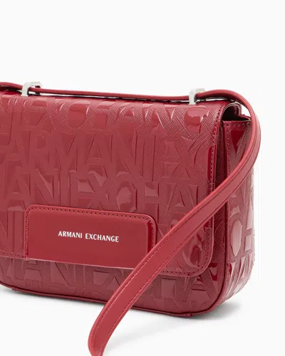 Armani Exchange Crossbody Bags In Red