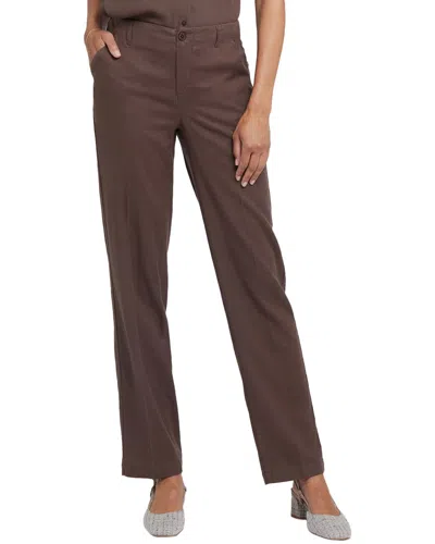 Nydj Classic Coffee Bean Trouser Jean In Brown
