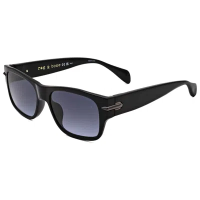Rag & Bone Sunglasses Rnb5057/s-807-55-17-145 Non-polarized In Black