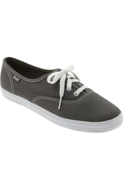 Keds Women's Champion Oxford Sneakers Women's Shoes In Graphite Canvas