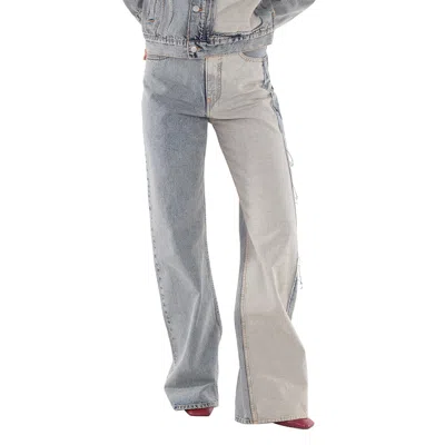 Mm6 Maison Margiela Maison Margiela 5 Pockets Pants In Light Blue In Blue