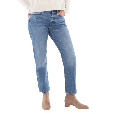 Polo Ralph Lauren Logo Patch Straight-leg Denim Jeans In Blue