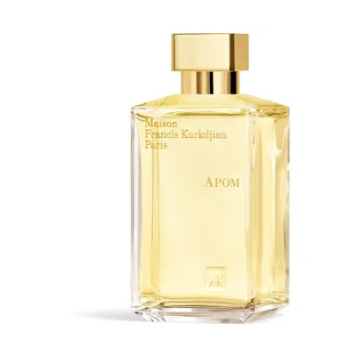 Maison Francis Kurkdjian Men's Apom Edp Spray 6.7 oz Fragrances 3700559620465 In Yellow