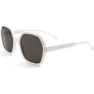 Isabel Marant 55mm Gradient Square Sunglasses In Green