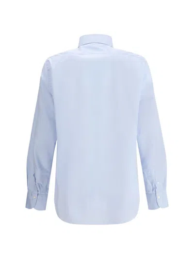 Finamore 1925 Finamore Shirts In Blue
