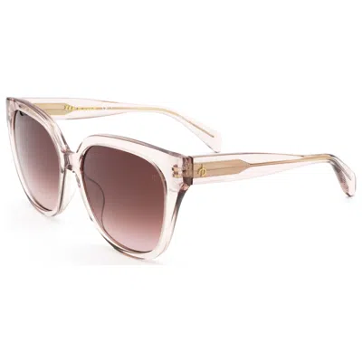 Rag & Bone Women's 56mm Brown Sunglasses In Brown