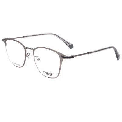 Polaroid Men's 50mm Matte Ruthenium Opticals In Pink