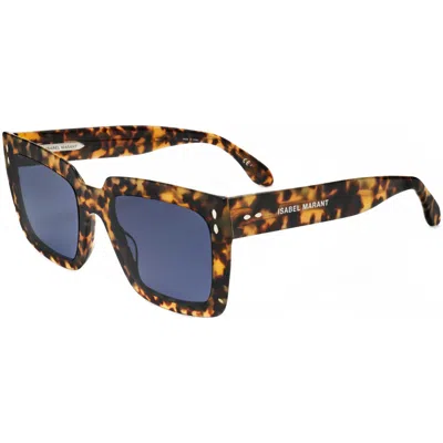 Isabel Marant Women's 55mm Yellow Havana Sunglasses In Brown