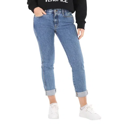 Stella Mccartney Salt & Pep Skinny Boyfriend Jeans In Blue