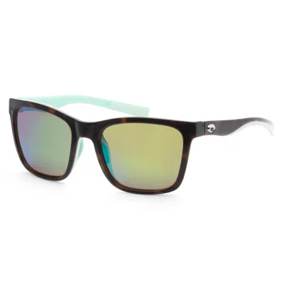 Costa Del Mar Women's 56mm Shiny Tort White Seafoam Sunglasses In Multi