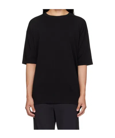 Thom Krom Worked Tshirt In Black