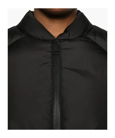 Khrisjoy Quilted Zip-front Jacket In Black