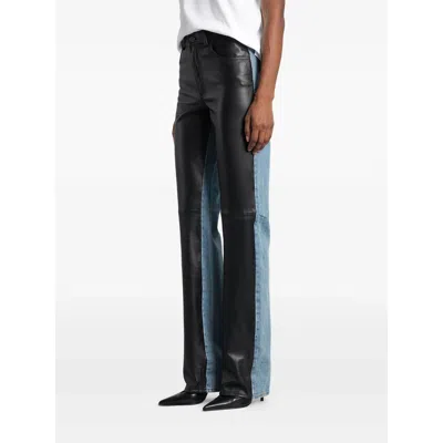 Haikure "bethany" Leather Pants In Black