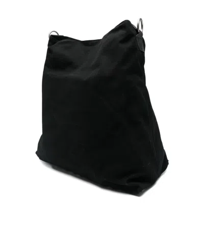 Dries Van Noten Bum Shoulder Bag In Black