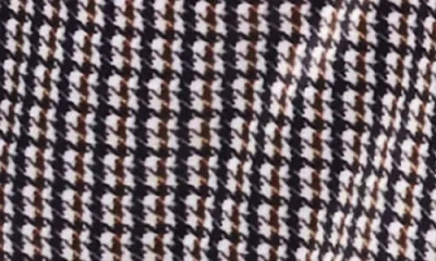 Bernardo Houndstooth Recycled Polyester Puffer Blazer In Multi