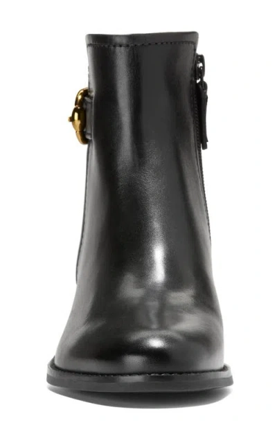 Cole Haan Hanover Leather Bootie In Black