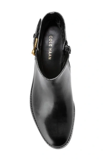 Cole Haan Hanover Leather Bootie In Black
