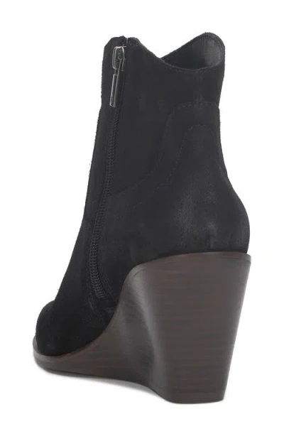 Lucky Brand Walts Wedge Boot In Black