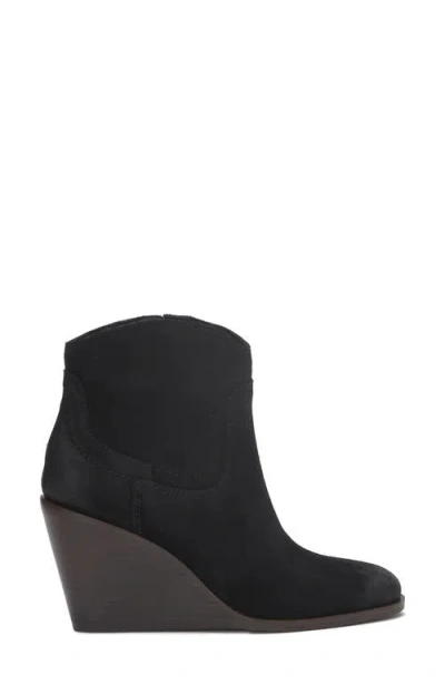 Lucky Brand Walts Wedge Boot In Black