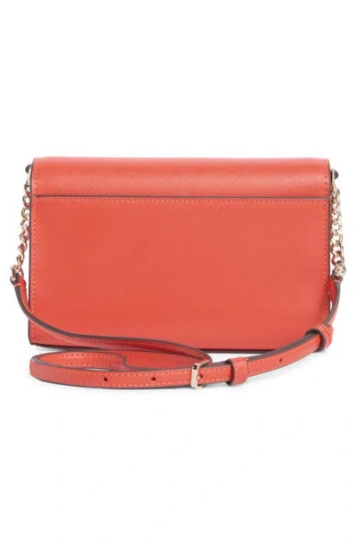 Kate Spade New York Small Flap Crossbody Bag In Orange