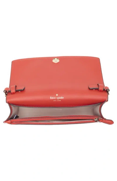 Kate Spade New York Small Flap Crossbody Bag In Orange