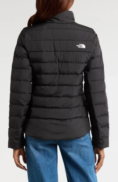 The North Face Belleview Stretch 600-fill Power Down Coat In Black