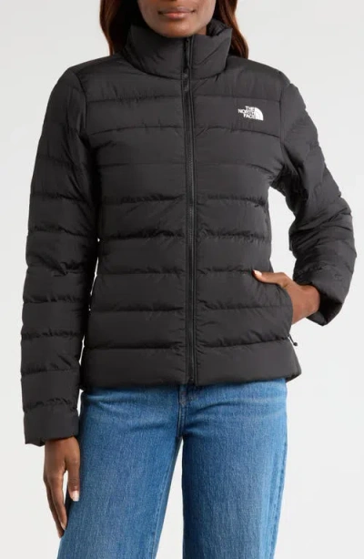 The North Face Belleview Stretch 600-fill Power Down Coat In Black