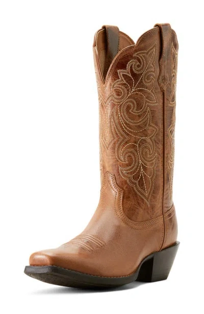Ariat Roundup Western Boot In Brown