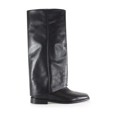 Notabene Lupe Square-toe Boots In Black